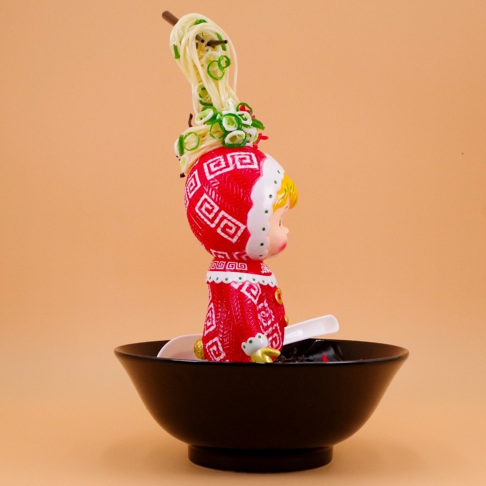 ソフビ/KODAMA TOY × 食品サンプル工房アップルキャンディー/ちゅる