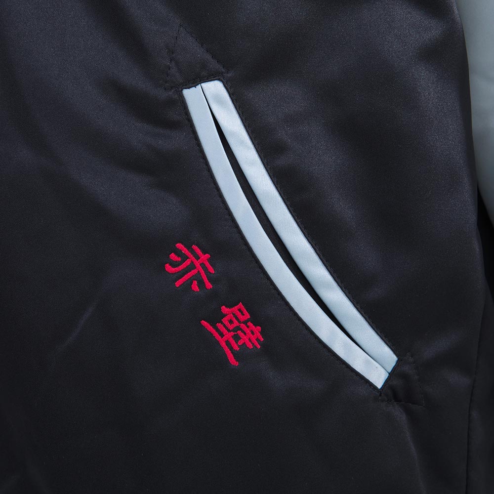 横山光輝三国志/孔明スカジャン（両面サテン）｜墓場の画廊ONLINE STORE
