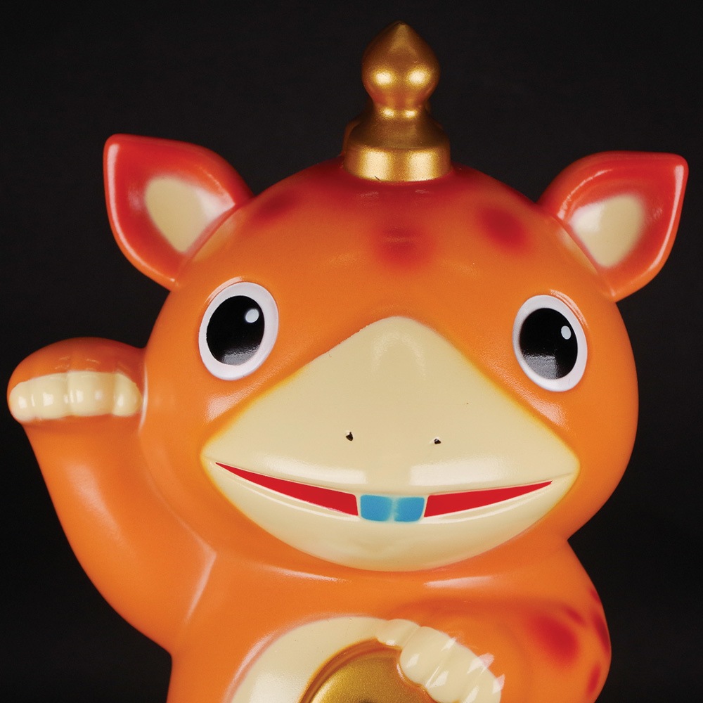 激レア！　墓場の画廊　「快運！招きブースカ(そらいろ)」　全高約22cm バラサでいこう！すてきな商品盛りだくさん。【快獣ブースカ