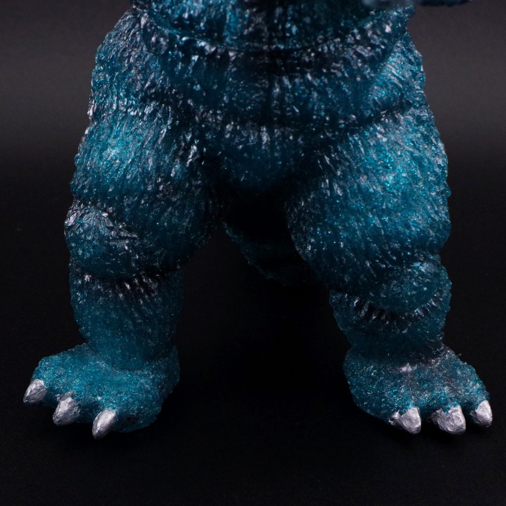 ソフビ　てんつく工芸　ゴジラ(1974) ソフビキット/サファイアブルー ソフビ/てんつく工芸/ゴジラ(1974) ソフビキット/サファイア