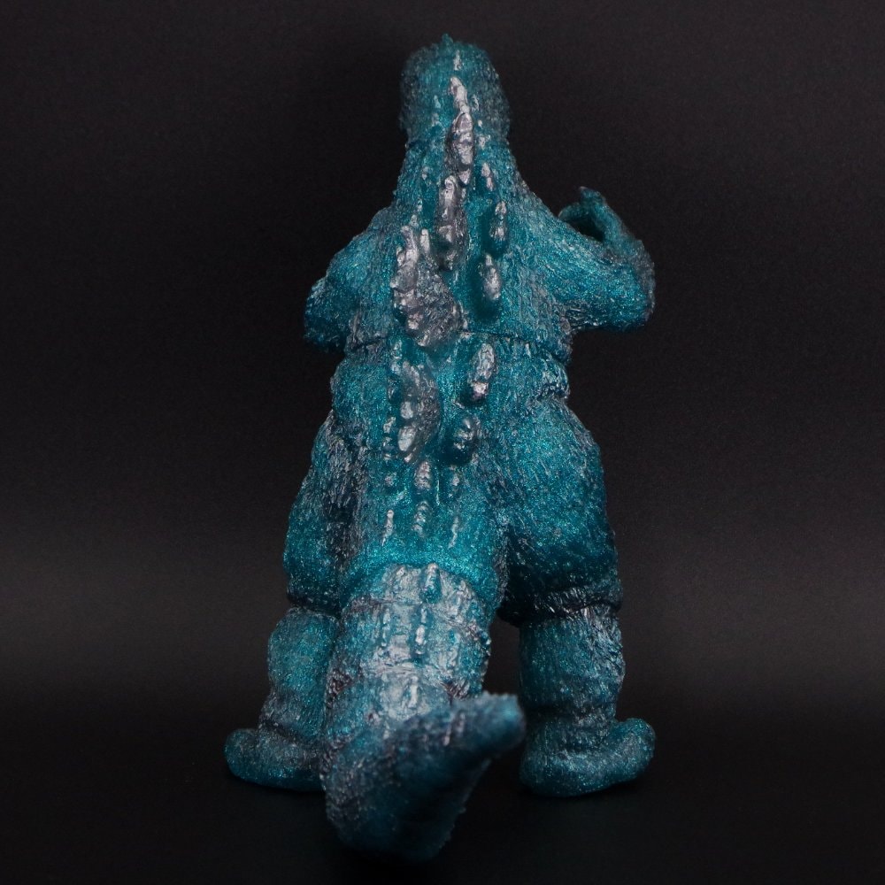 ソフビ　てんつく工芸　ゴジラ(1974) ソフビキット/サファイアブルー ソフビ/てんつく工芸/ゴジラ(1974) ソフビキット/サファイア