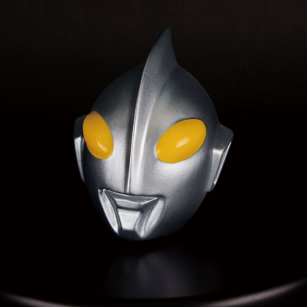 帰ってきたウルトラマン　シルバーメタリック　マスク着脱可　VINART ブルマァク/ソフビ/マスク取れ帰ってきたウルトラマン(シルバー