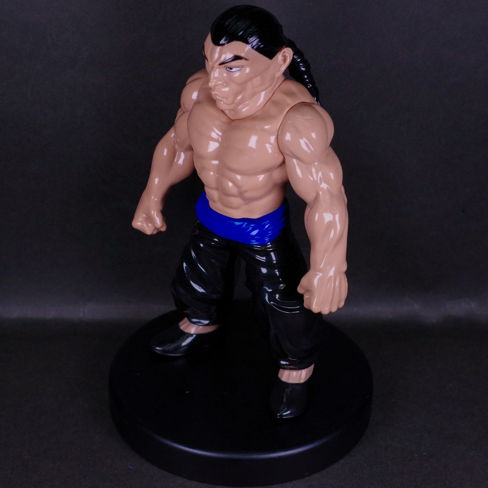 刃牙 レッドシャーク　ソフビ　烈海王 新品 ソフビ/レッドシャーク RED SHARK/烈海王/彩色版｜墓場の画廊