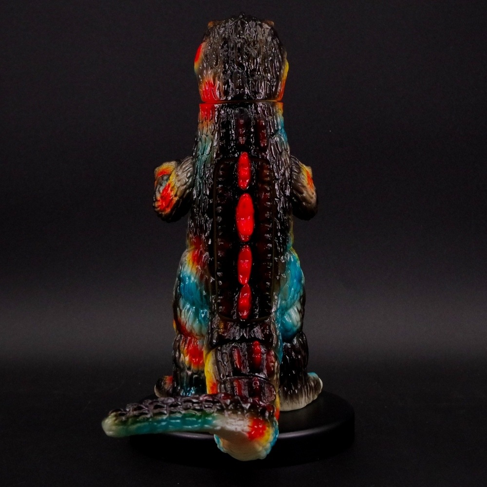 ソフビ/PLEX/ゴジラ(1971)/蓄光極彩色/桃次郎｜墓場の画廊ONLINE STORE