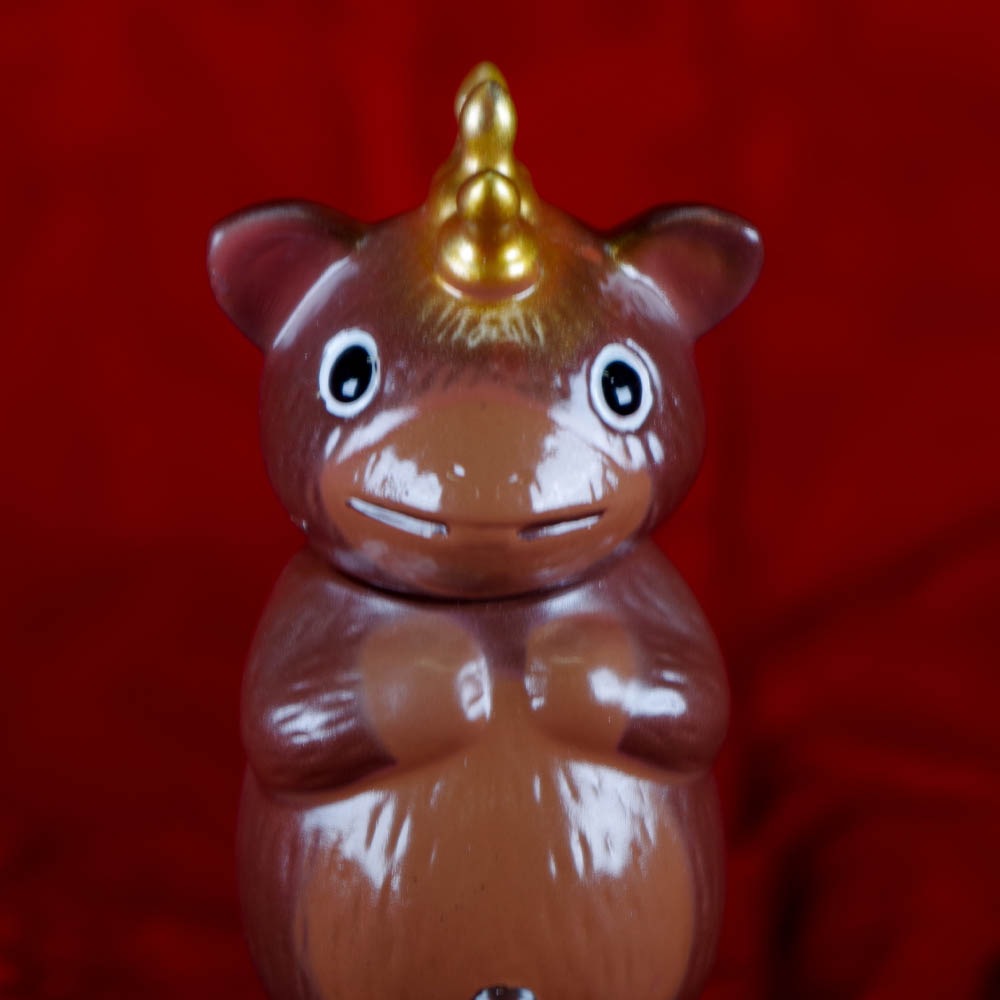 ソフビ】【U.S.TOYS】BBブースカ お澄ましポーズ(チョコレートカラー