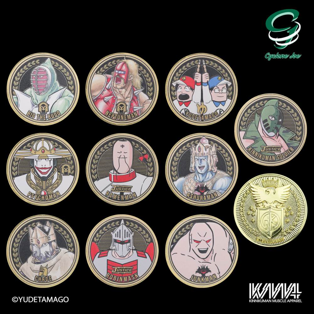 悪魔将軍　キン肉マン　缶バッジ　ジャンプ　メタルバッジ キン肉マン メタルバッジ 缶バッジ 24金メッキ仕上げ｜Yahoo