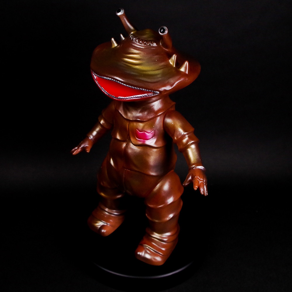 ブルマァク BULLMARK/ソフビ /カネゴン/パールブラウン｜墓場の画廊