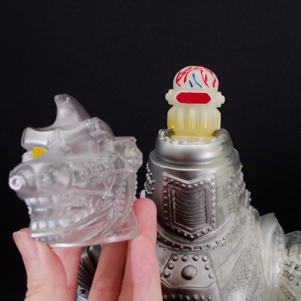 ソフビ/マルサン/メカゴジラ2 450 機械可視版(GID Ver.II)｜墓場の