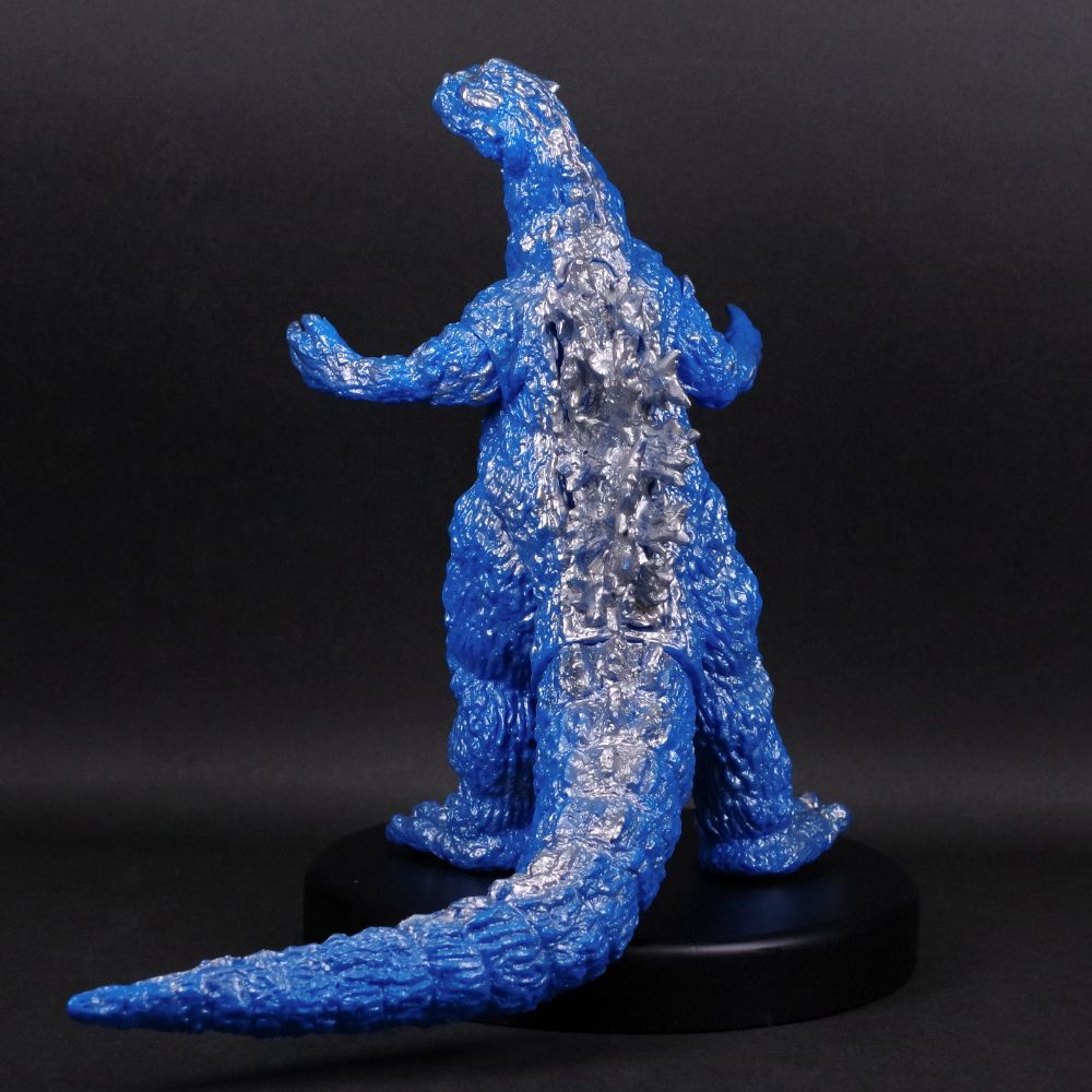 ソフビ/てんつく工房/逆襲ゴジラソフビキット/ブルー｜墓場の
