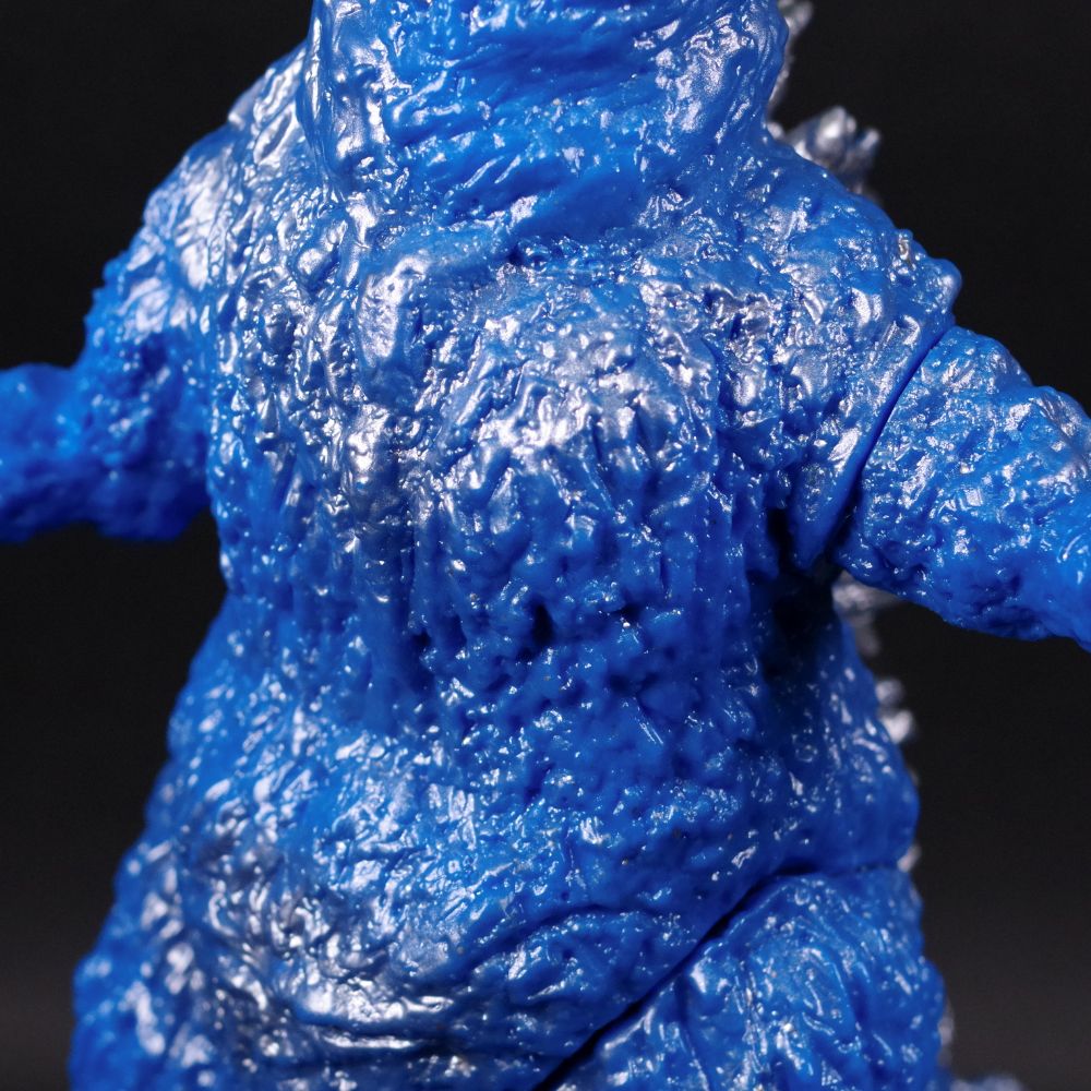 ソフビ/てんつく工房/逆襲ゴジラソフビキット/ブルー｜墓場の画廊