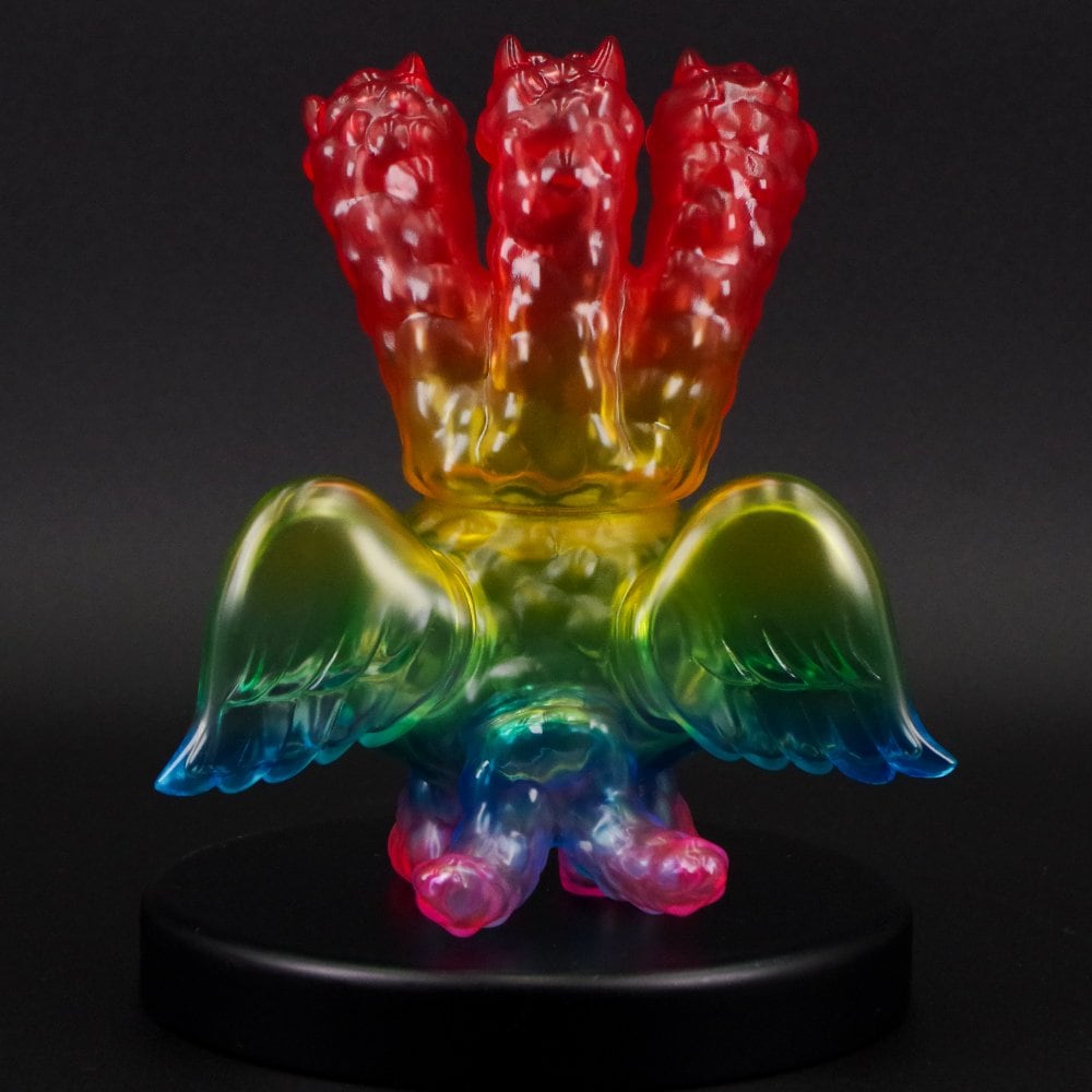 アートジャンキー　ソフビ ソフビ/ART JUNKIE アートジャンキー/キングパカラ/クリア｜墓場