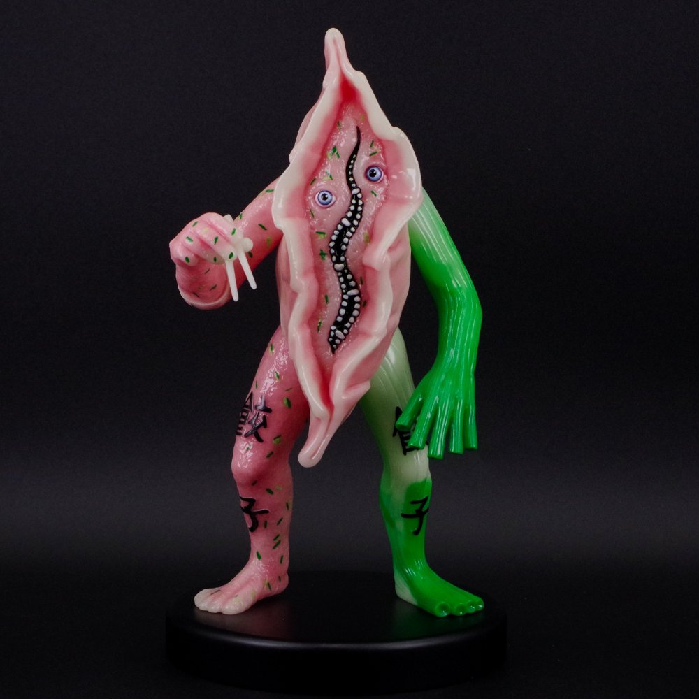 片桐仁 不条理アート工房 ナナシ餃子 墓場の画廊Ver. ソフビ フィギュア ソフビ/THAT IS GOOD 片桐仁 不条理アート工房/ナナシ餃子 墓場の画廊