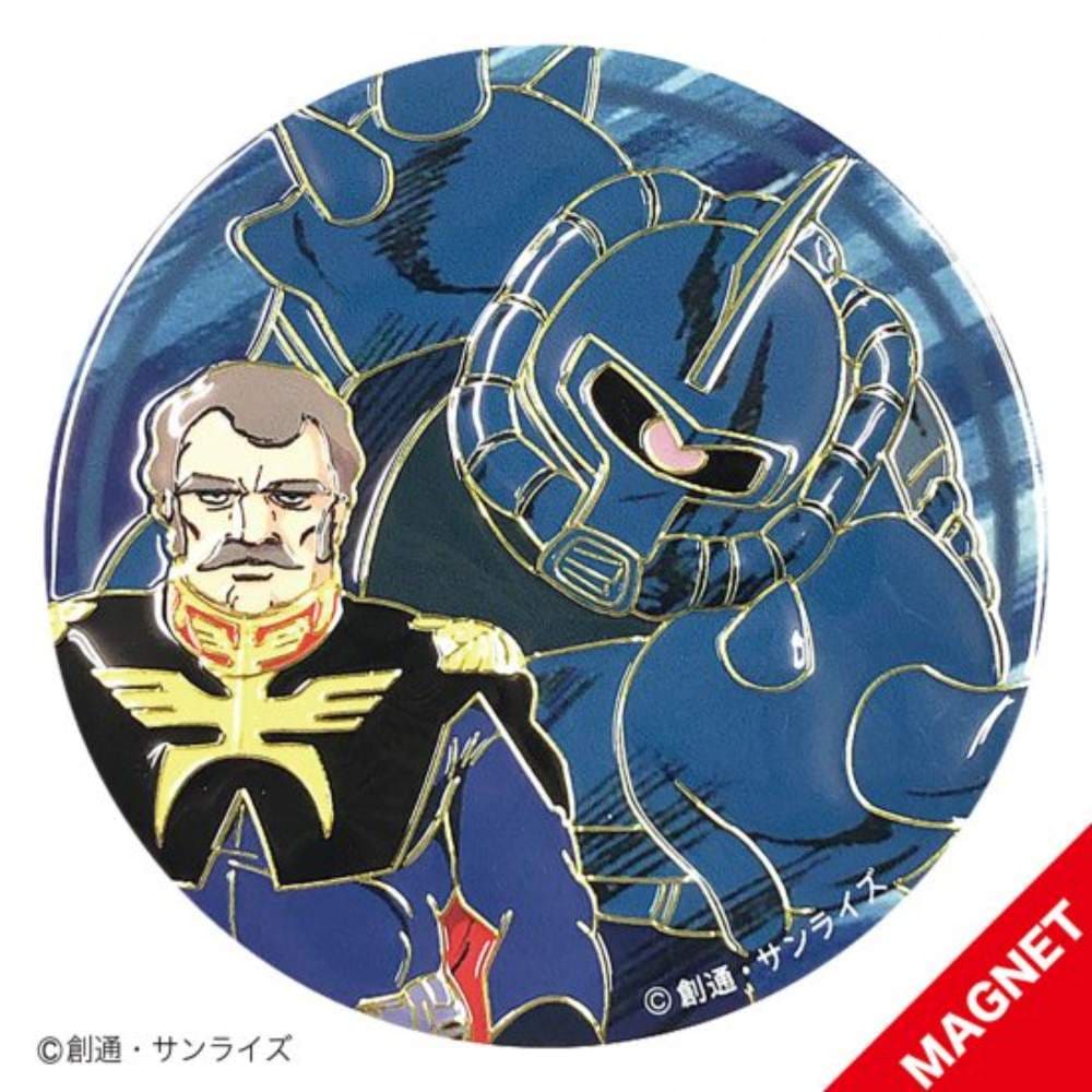 機動戦士ガンダム/彫金メタルアートマグネット ランバ・ラル＆グフ