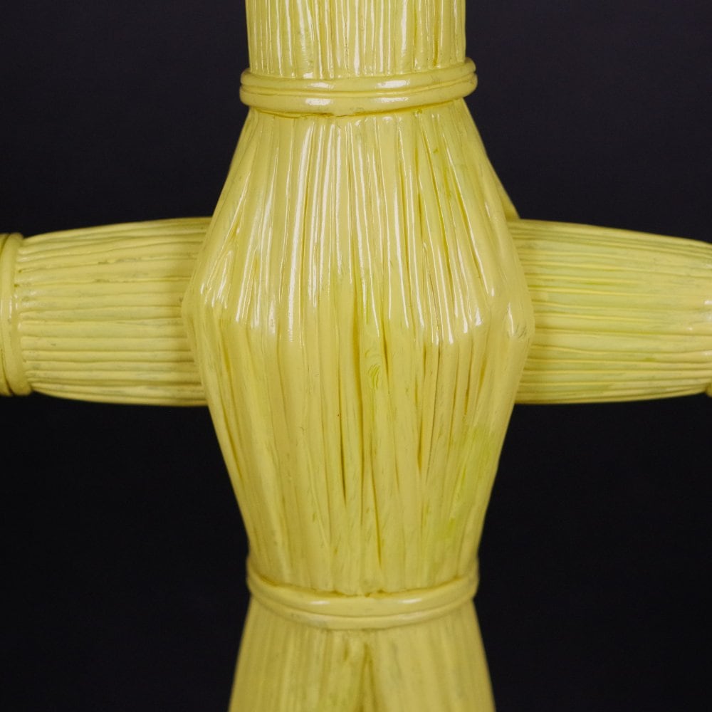 ソフビ/アイモ堂/藁人形ソフビ/蛍光イエロー｜墓場の画廊ONLINE STORE