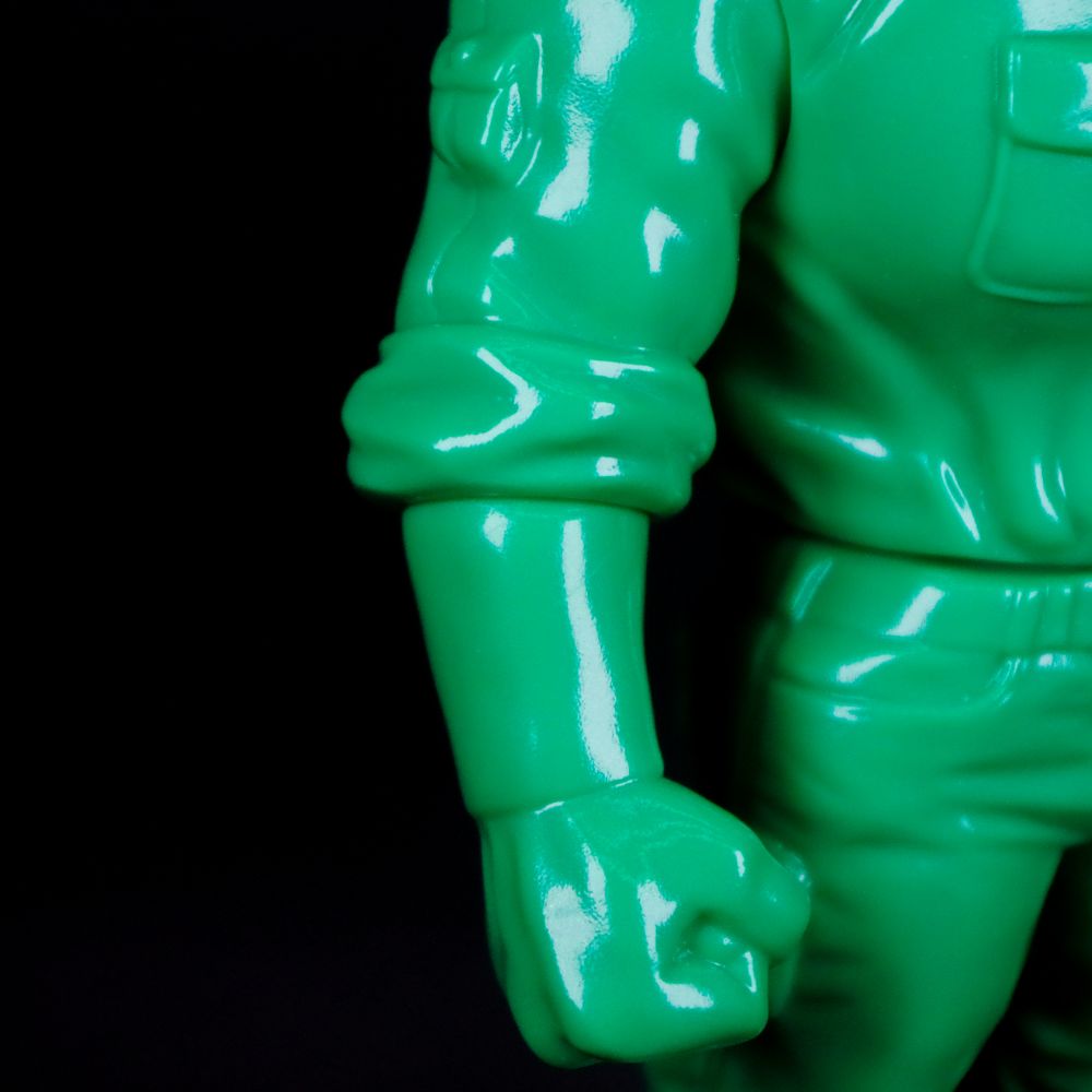 レッドシャーク RED SHARK/ソフビ/海坊主/アーミーグリーン｜墓場の