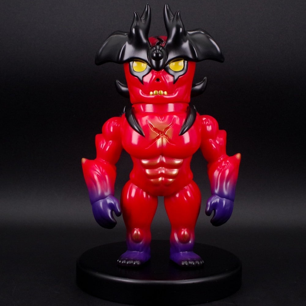 ソフビ/LALATOY/Skelton Devilman/Red｜墓場の画廊ONLINE STORE
