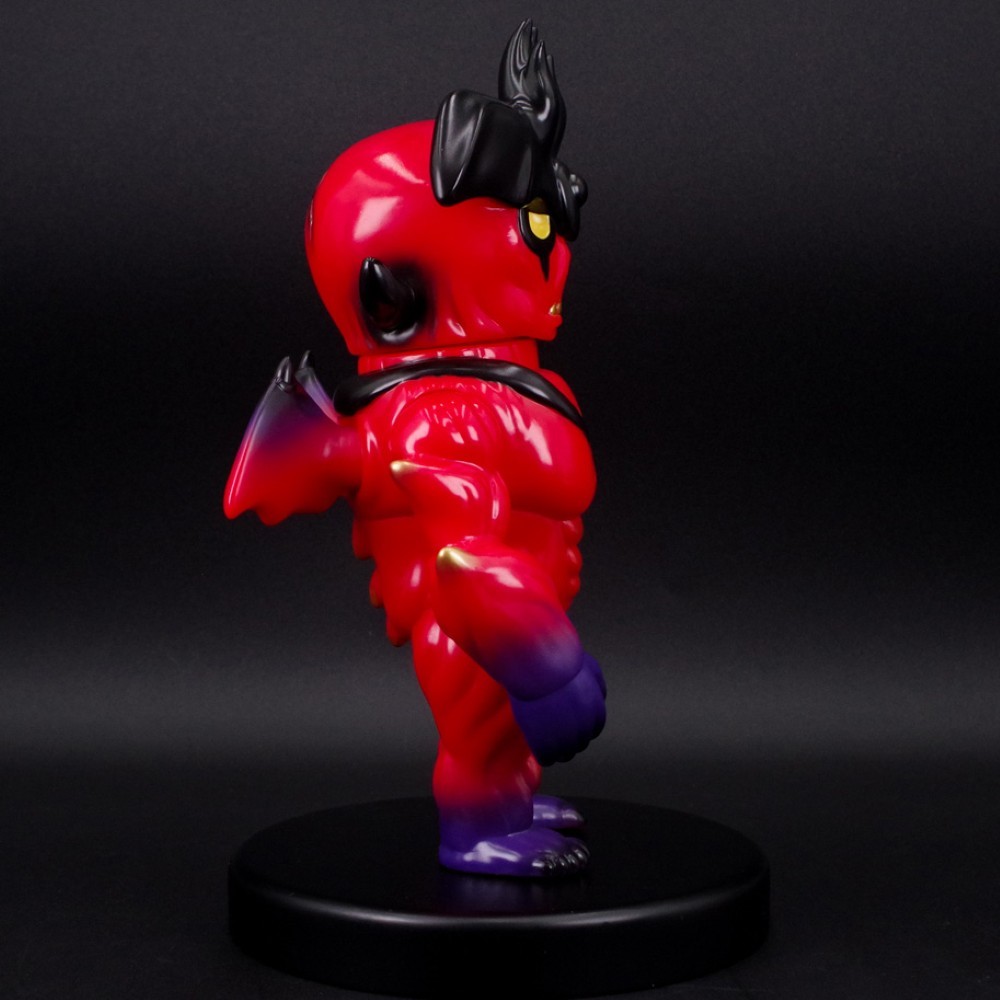 ソフビ/LALATOY/Skelton Devilman/Red｜墓場の画廊ONLINE STORE