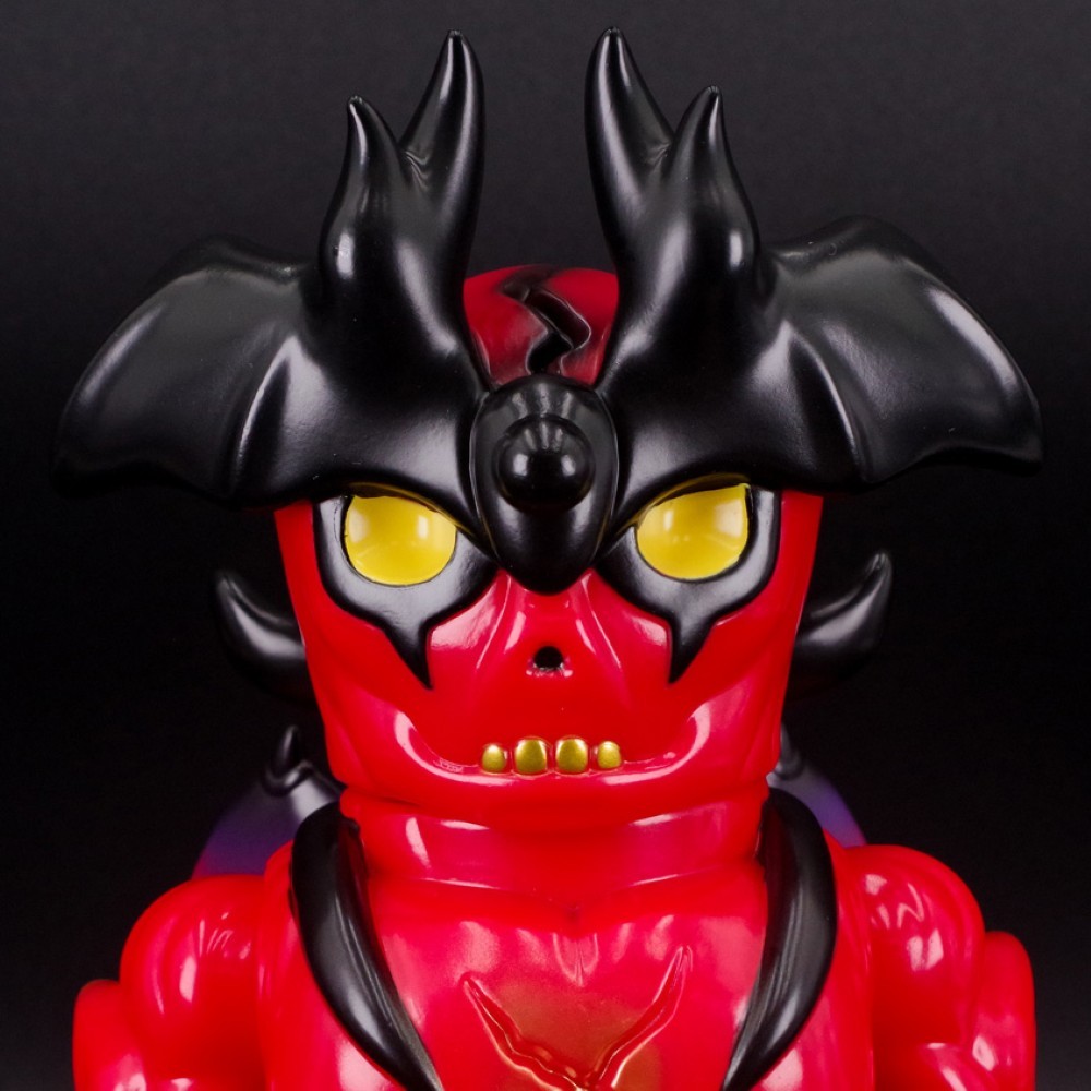 ソフビ/LALATOY/Skelton Devilman/Red｜墓場の画廊ONLINE STORE