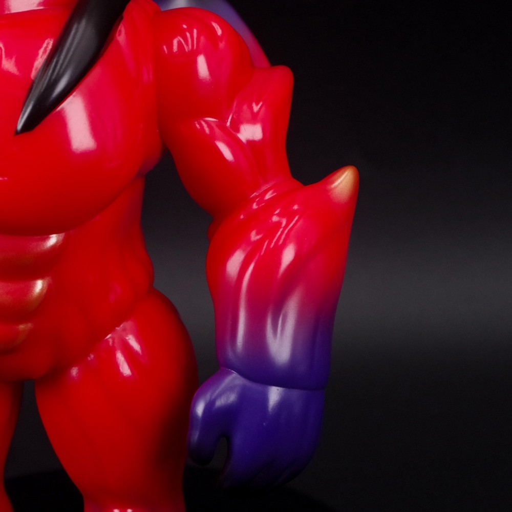 ソフビ/LALATOY/Skelton Devilman/Red｜墓場の画廊ONLINE STORE
