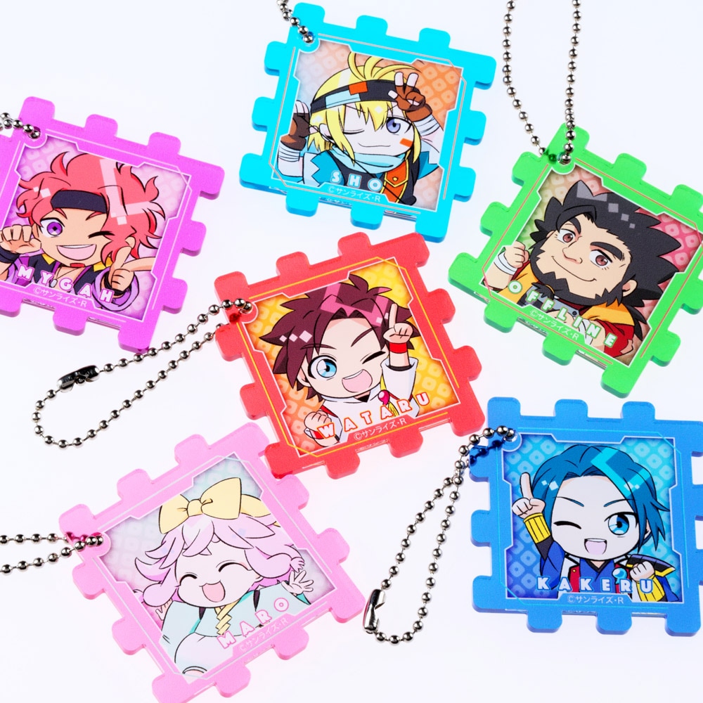 魔神英雄伝ワタル　アクリルキーホルダーその他セット① 魔神英雄伝ワタル 七魂の龍神丸 キャラクター アクリルキーホルダー