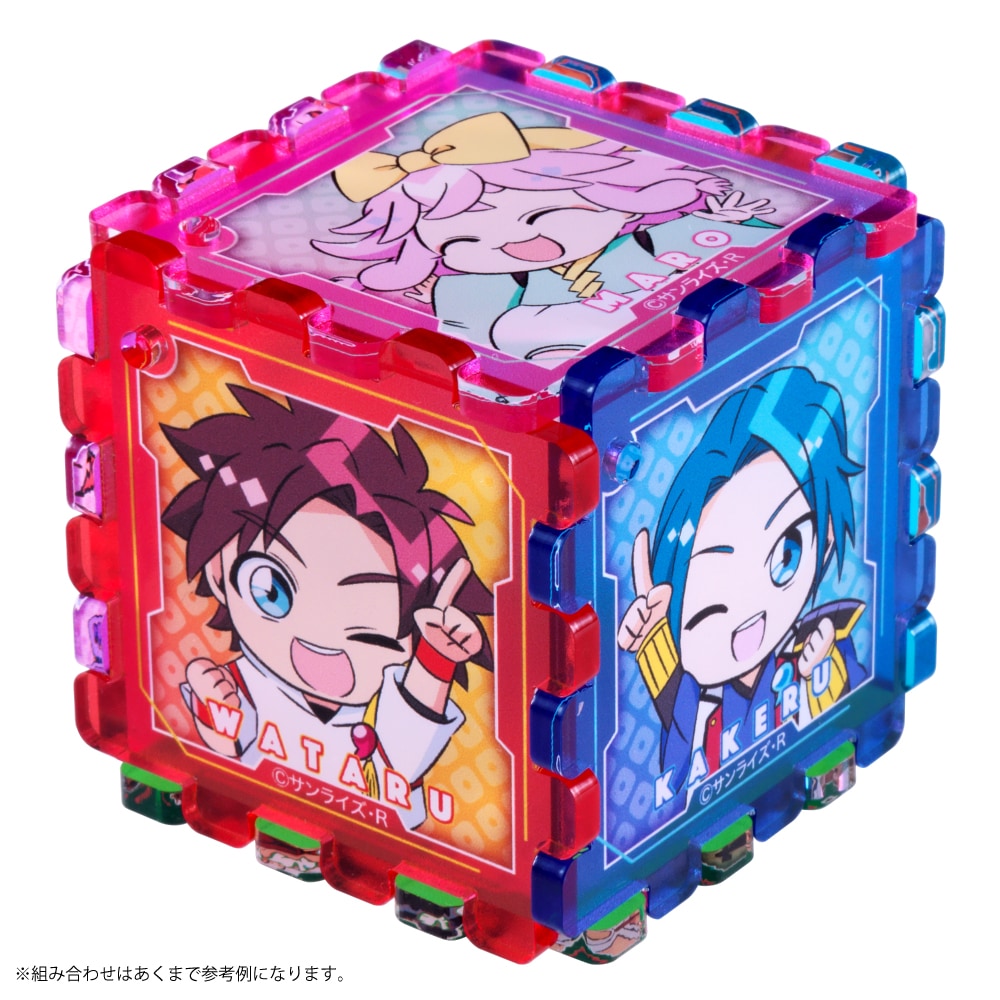 魔神創造伝ワタル/トレーディングアクリルキューブキーホルダー 全6種