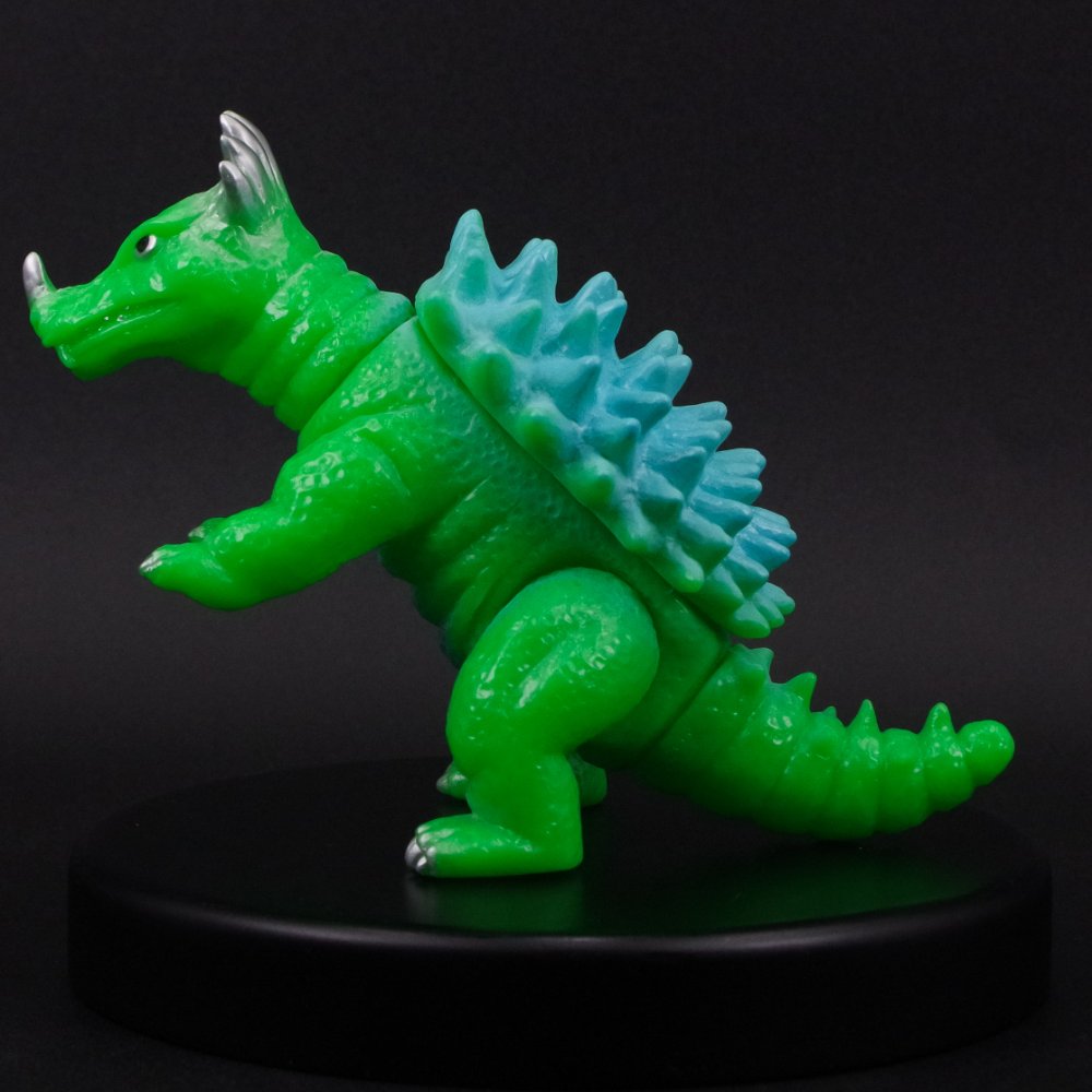 ソフビ/サンガッツ本舗/怪獣総進撃シリーズB/蛍光カラー｜墓場の画廊