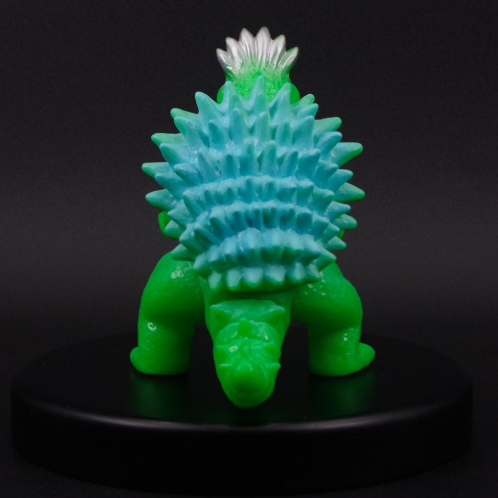 ソフビ/サンガッツ本舗/怪獣総進撃シリーズB/蛍光カラー｜墓場の画廊