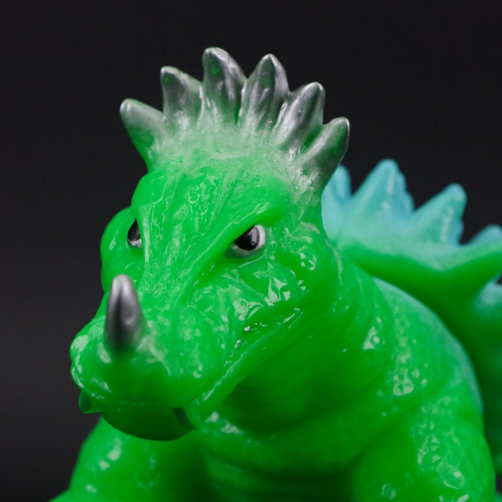 ソフビ/サンガッツ本舗/怪獣総進撃シリーズB/蛍光カラー｜墓場の画廊