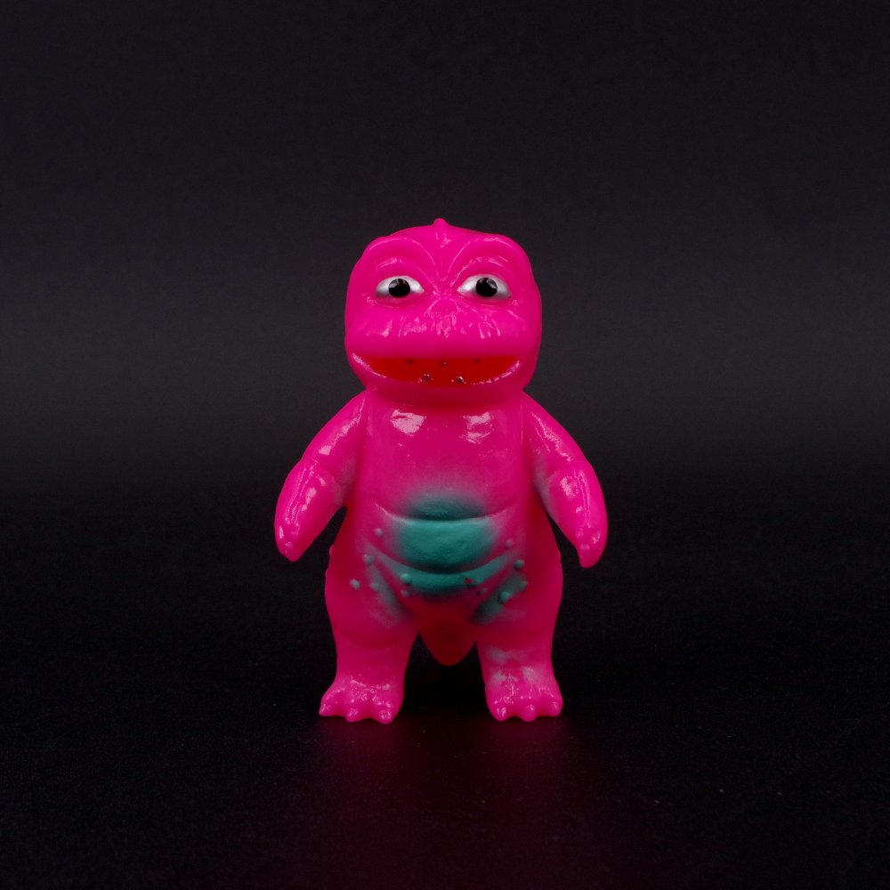 ソフビ/サンガッツ本舗/怪獣総進撃シリーズB/蛍光カラー｜墓場の画廊