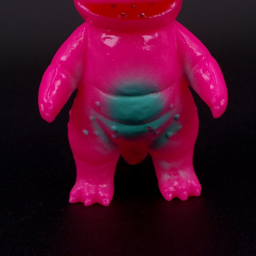 ソフビ/サンガッツ本舗/怪獣総進撃シリーズB/蛍光カラー｜墓場の画廊