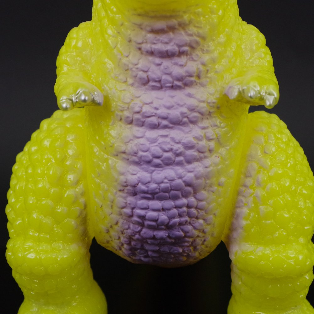 ソフビ/サンガッツ本舗/怪獣総進撃シリーズB/蛍光カラー｜墓場の画廊