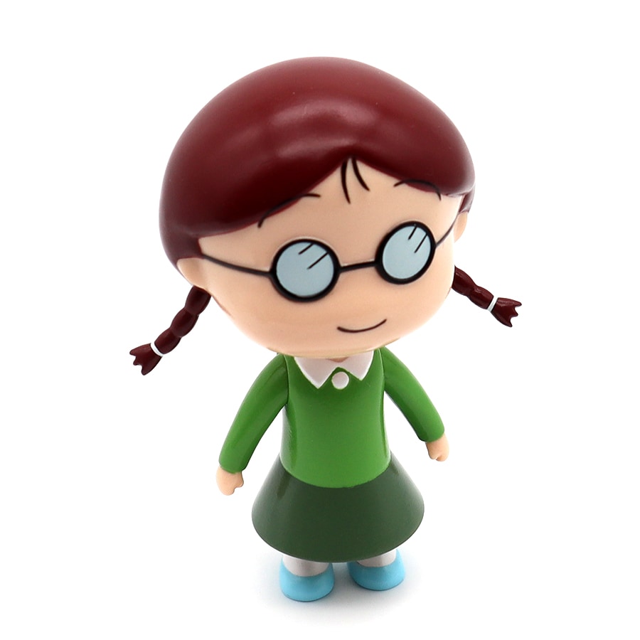 まるみちゃんソフビ緑色✨インディーズソフビ✨未開封 SOFVIPS ちびまる子ちゃんシリーズに 2ndカラー登場⚡︎ #ちび