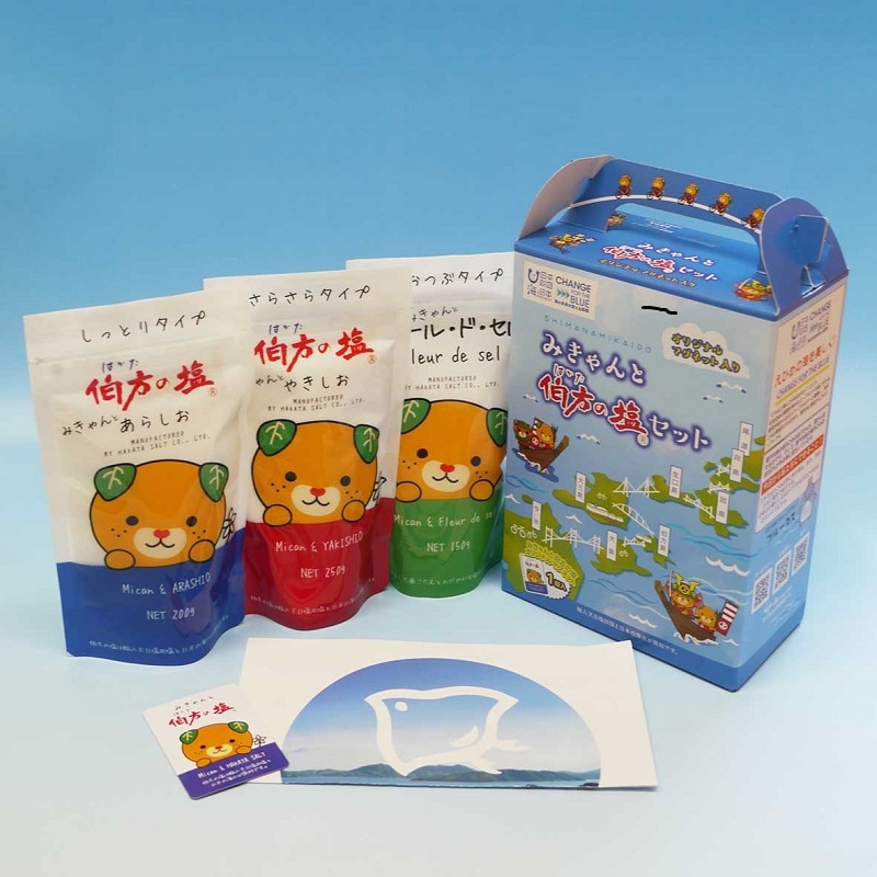 みきゃんと伯方の塩セット | 伯方の塩,みきゃんシリーズ | | 「伯方の