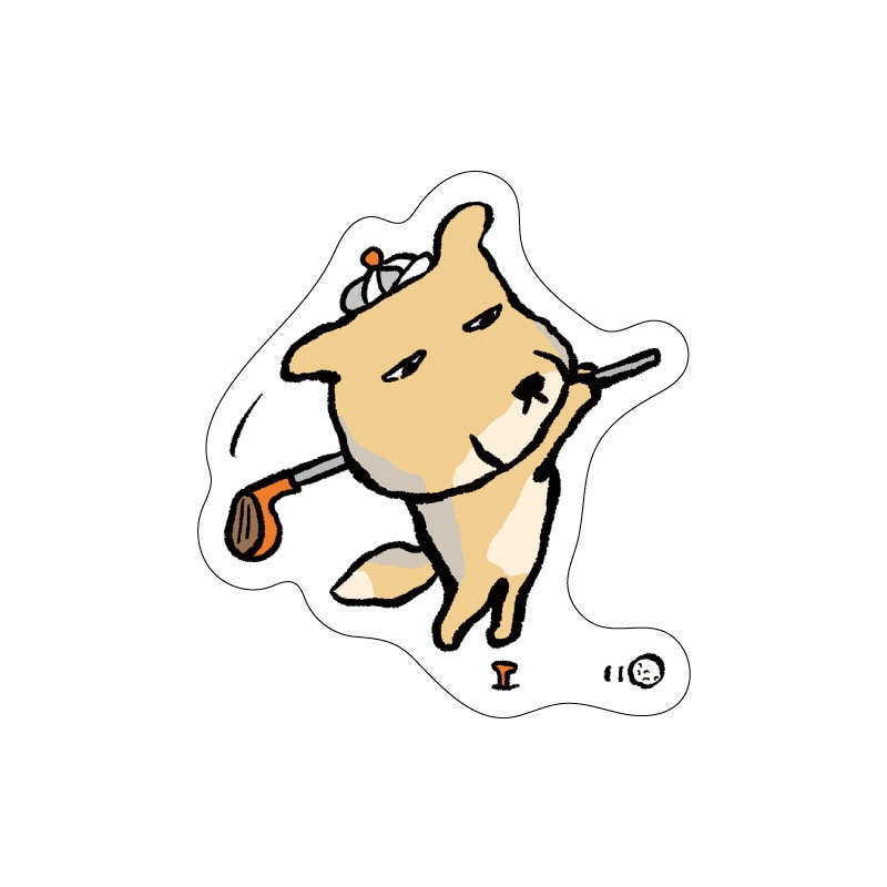 チベットおじギツネステッカー ゴルフ | すべての商品 | 横浜・八景島