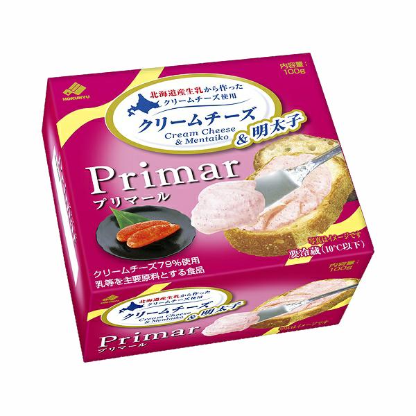 Primar クリームチーズ＆明太子 | チーズ | | 北海道乳業オンライン