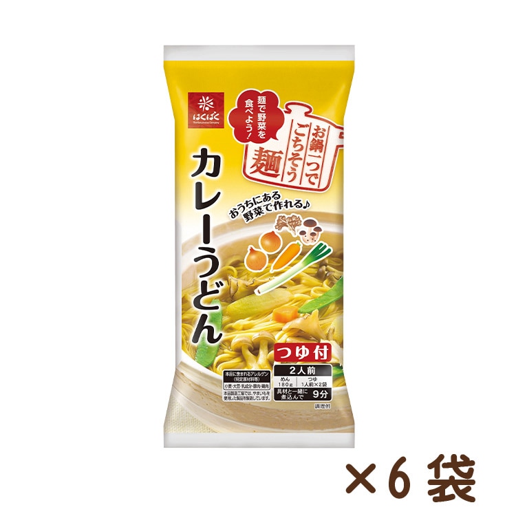 【冬季限定】カレーうどん 180g×6袋