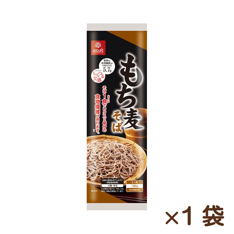もち麦そば 180g
