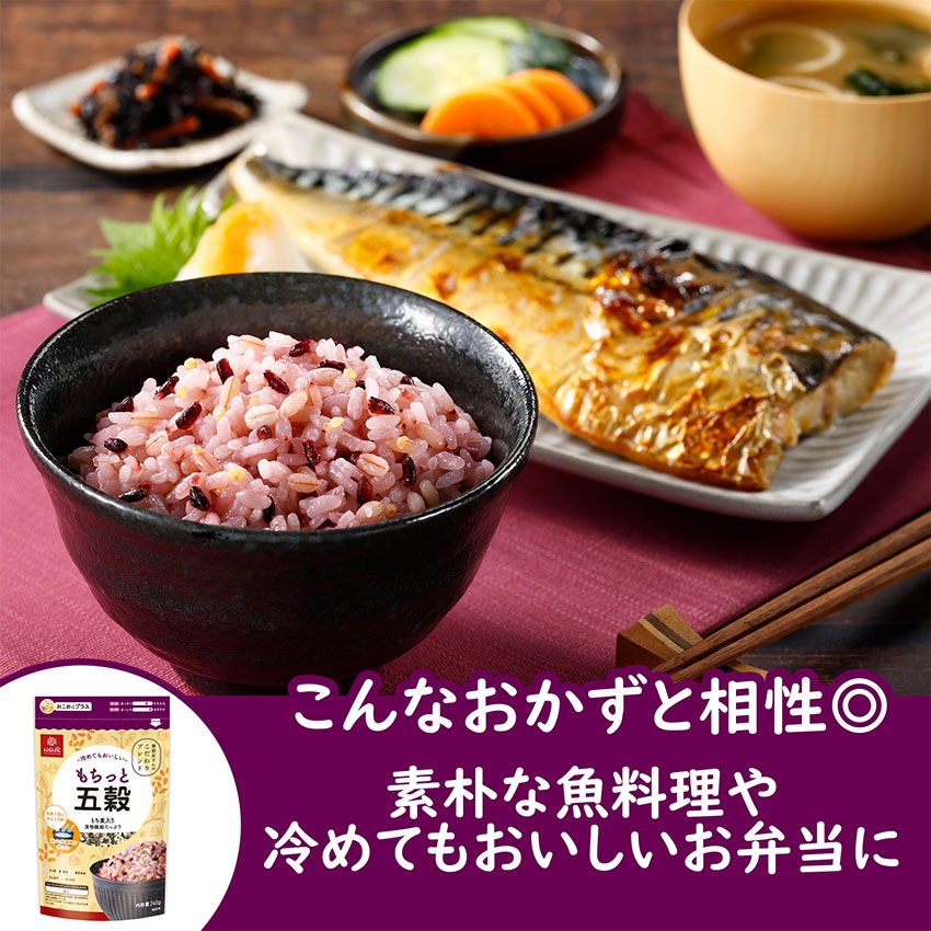 【送料無料】【同梱不可】もちっと五穀 240g×8袋【定期購入】