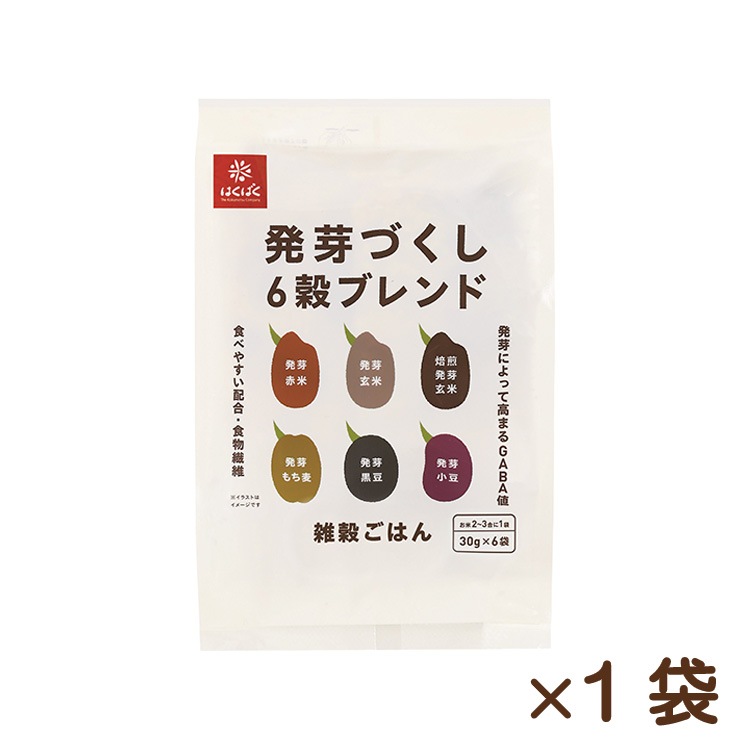 発芽づくし6穀ブレンド 180g(30g×6)