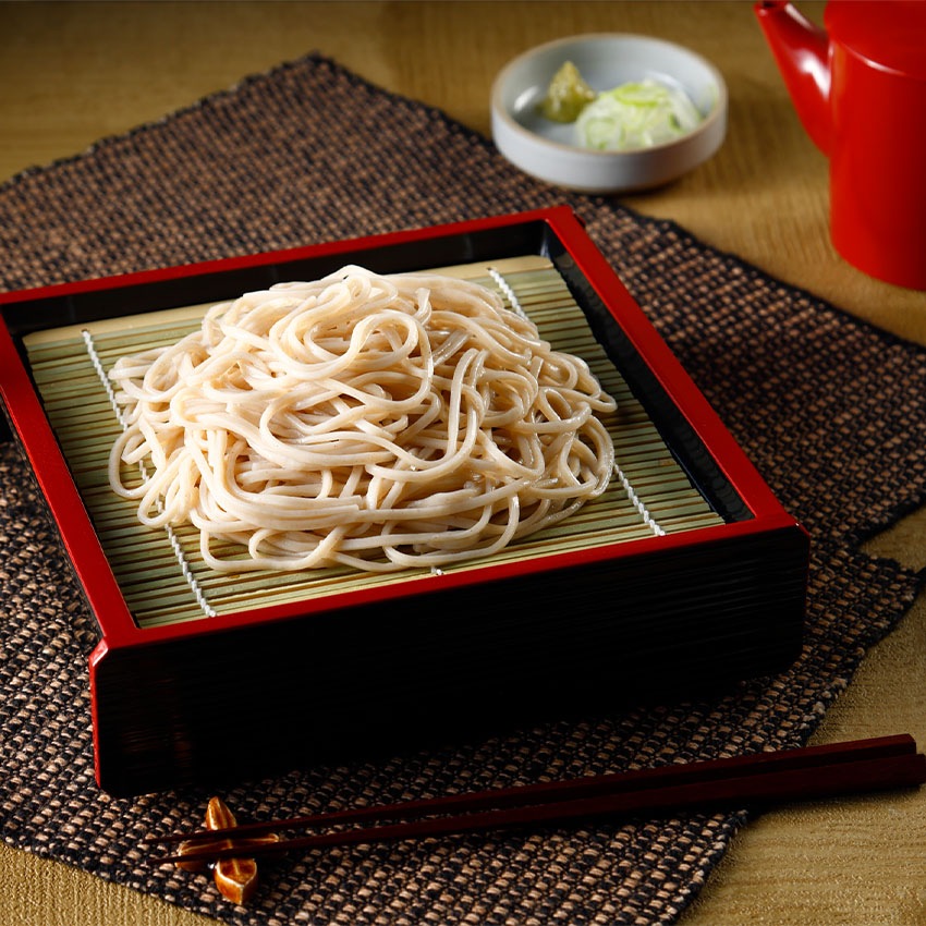 信州乱れ蕎麦 白の巴200g