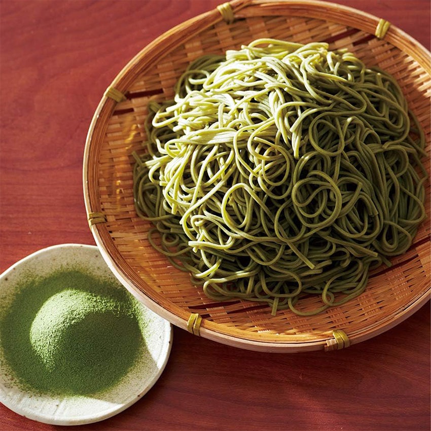 そば湯まで美味しい蕎麦 抹茶 180g