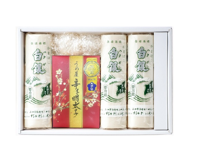 白銀・辛子明太子（無着色）