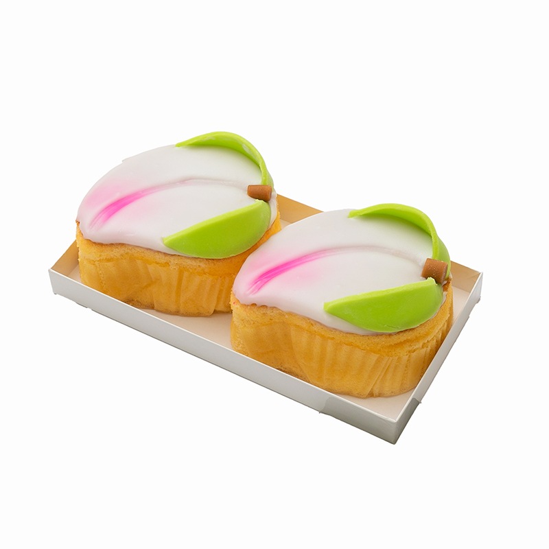 桃かすてら小 (2個入)