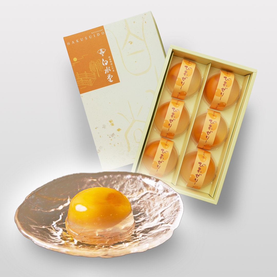 まるごとびわゼリー 6個入