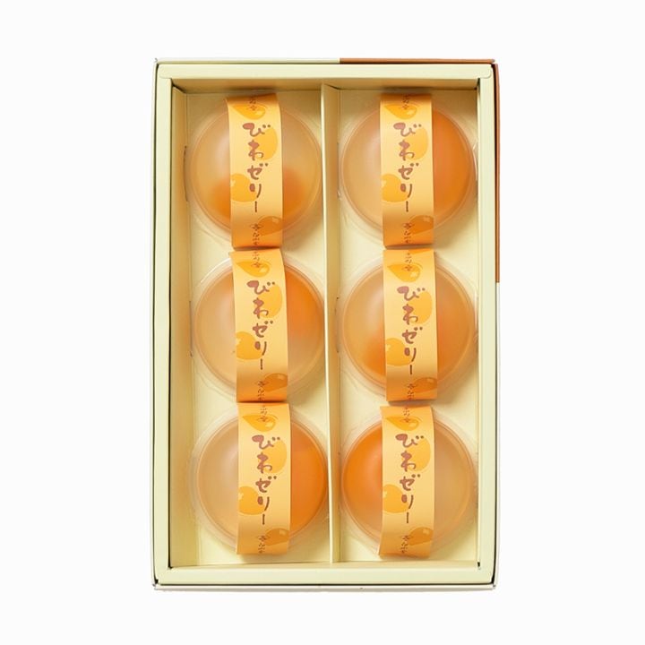 まるごとびわゼリー 6個入