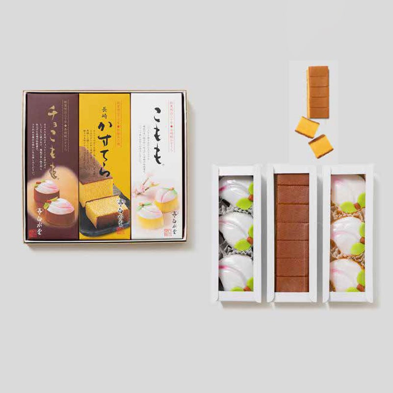 こもも・チョこもも・かすてら詰合せ