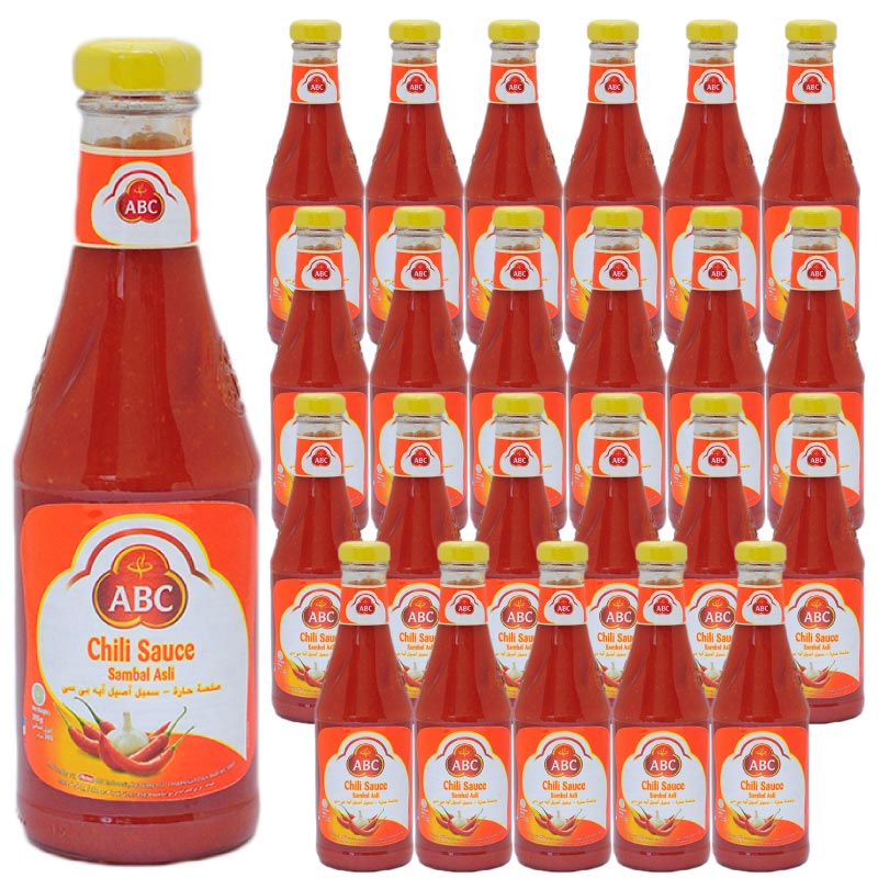 ハラル認証】ABC サンバルアスリ（335ml ／24本）【HALAL（ハラール）】