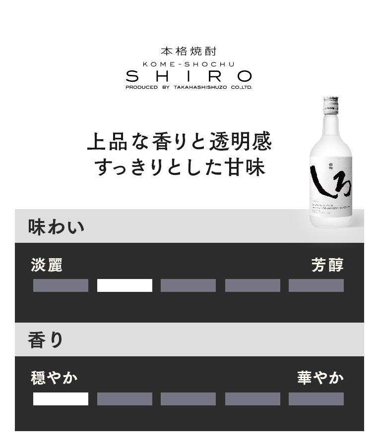 白岳しろ 25度 720ml 3本入りギフトセット | HAKUTAKE ONLINE SHOP