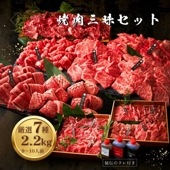 送料無料！三昧セット 2.2kg 【3種類のタレ付き】
