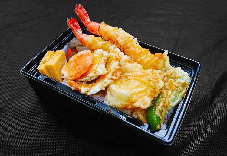 ϷŷЧ Prawn Tempura bowl of rice, Bento